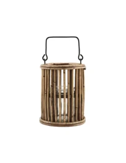 House Doctor Lanterne En Rotin Ova 18 Cm