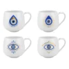 Lot De 4 Mugs Chance Céramique