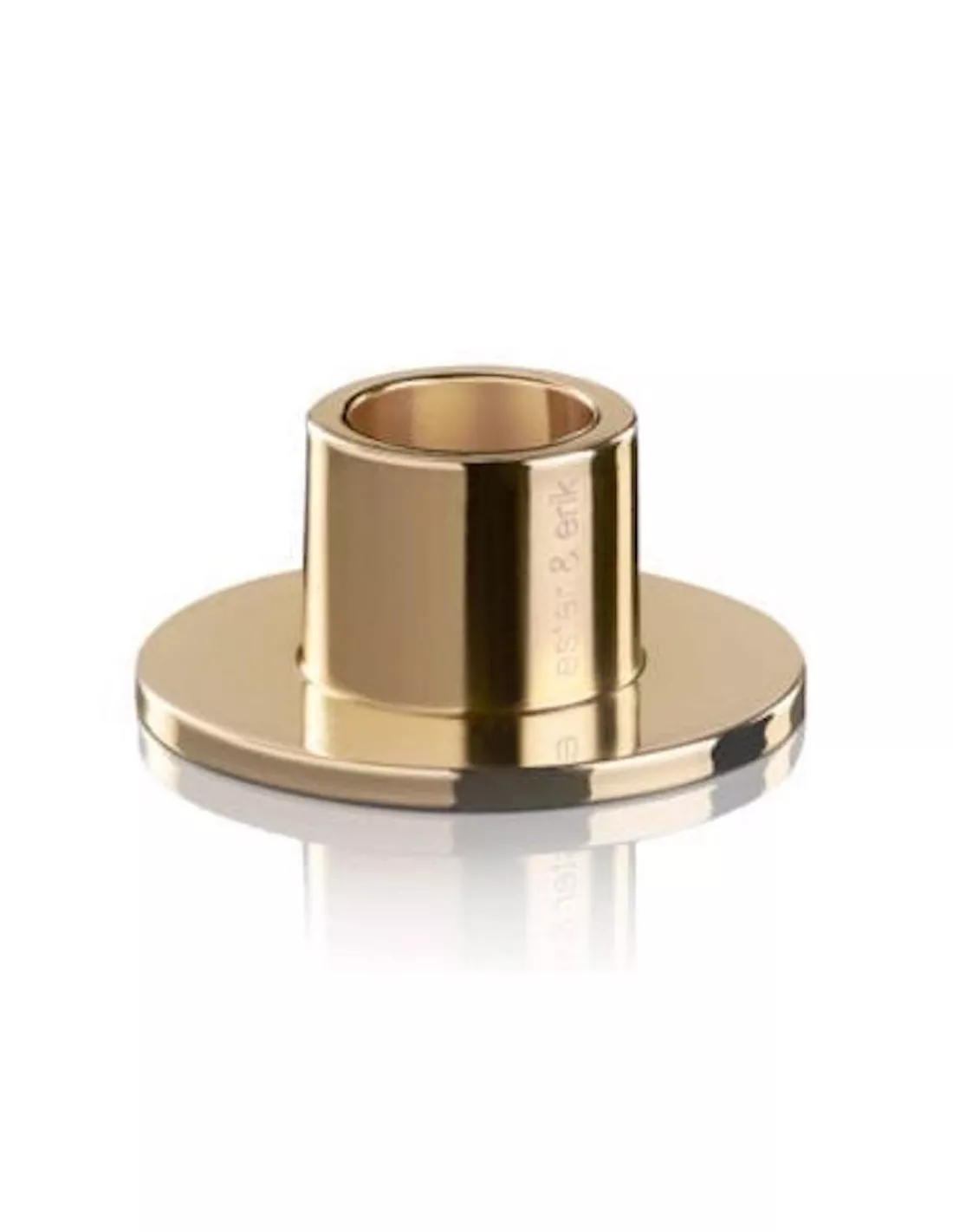 Bougeoir PETIT Doré Brillant