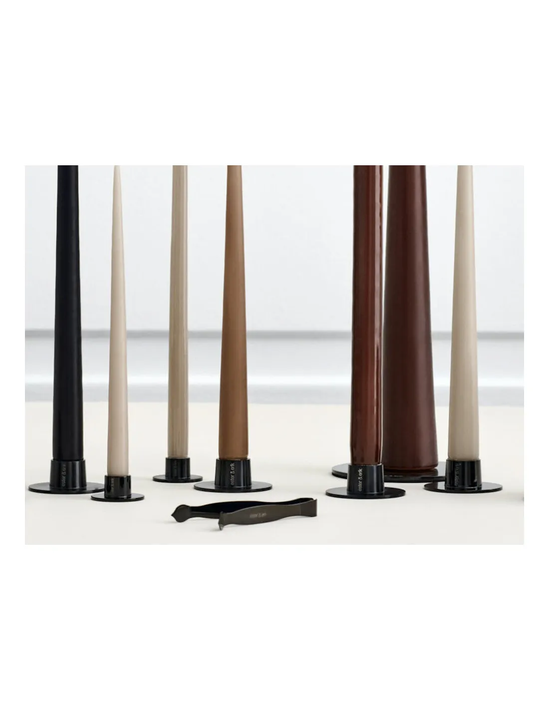 Bougeoir PETIT Noir Mat – Image 2