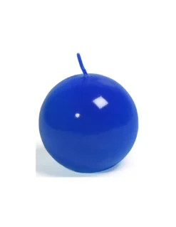 & Klevering Petite Bougie Blob - Bleu Foncé