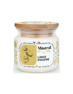 Petite Bougie Linge Propre - Mistral Des Sens