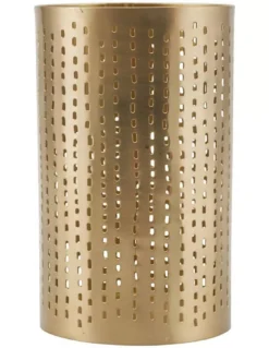 House Doctor Photophore Wilma Points Laiton 16 Cm