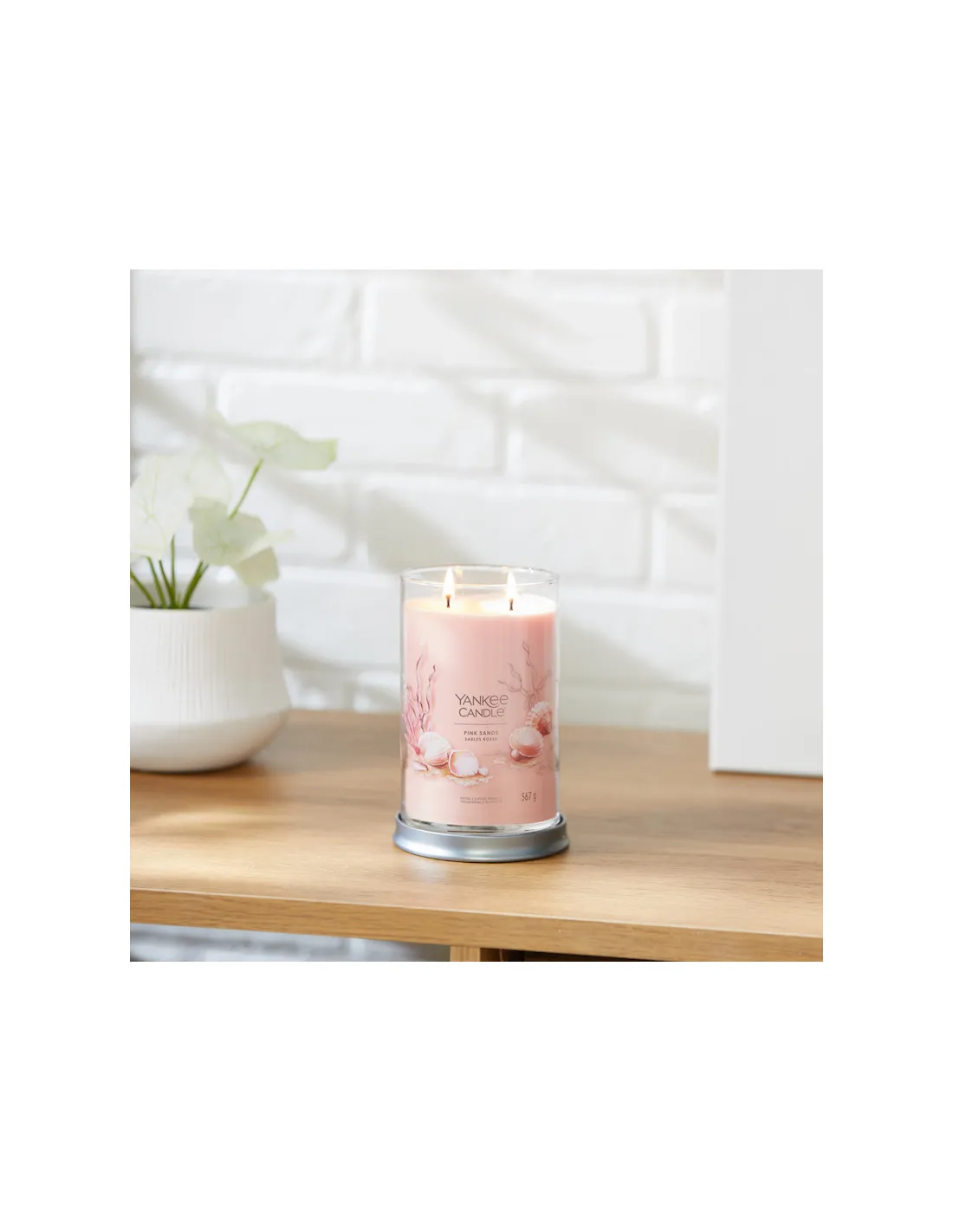 Yankee Candle Pink Sand - Grande Colonne 2 Mèches