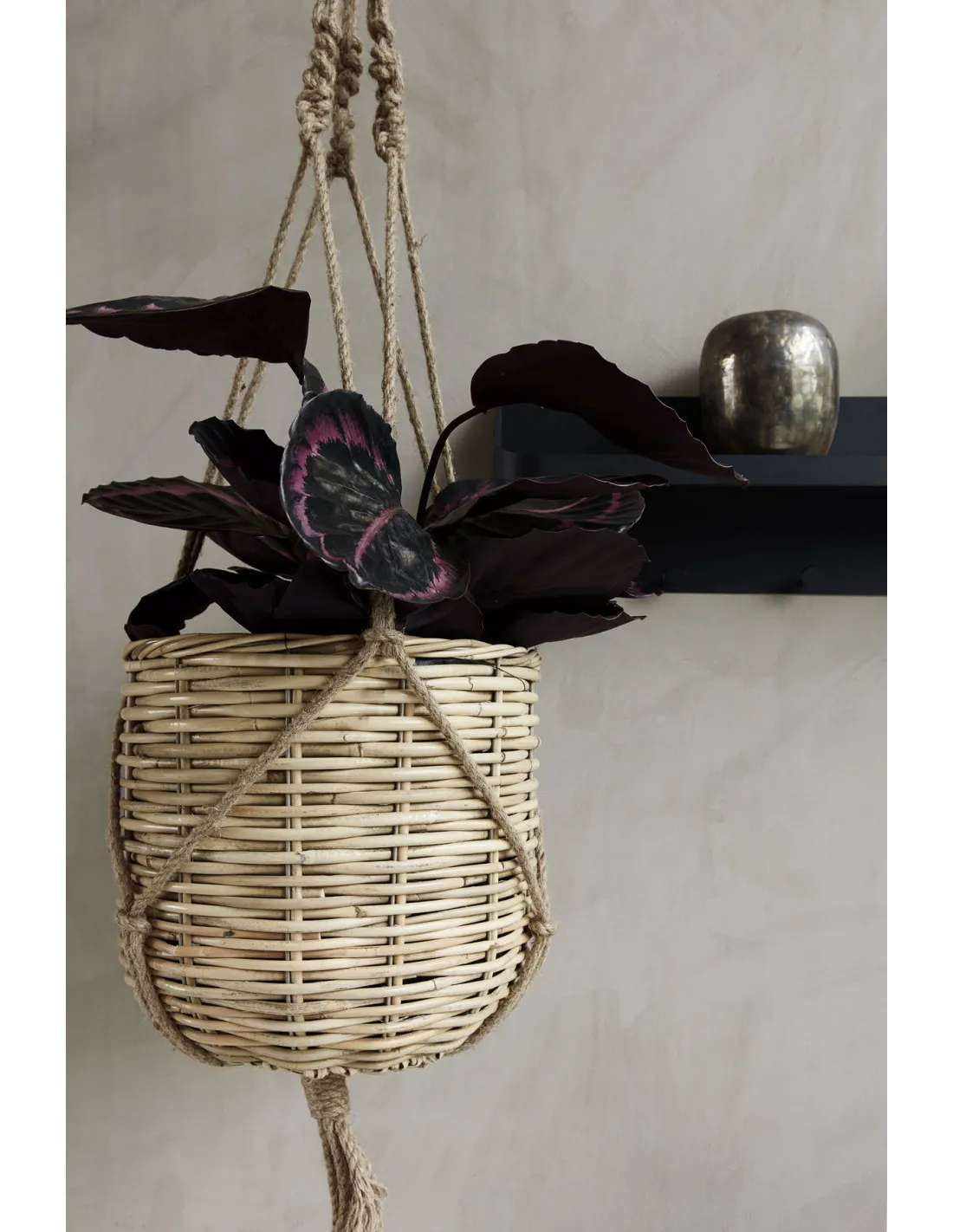 House Doctor Pot Suspendu En Rotin – Image 2