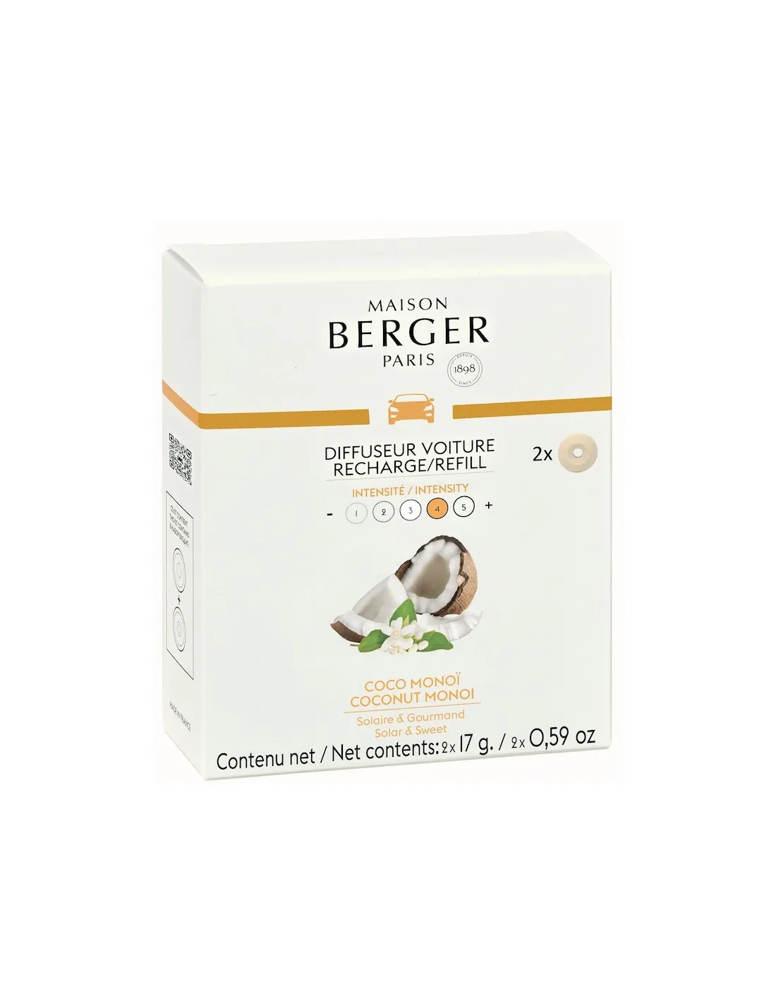 Recharge Diffuseur Voiture - Coco/Monoï