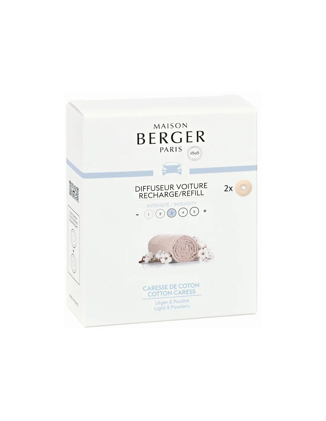 Recharge Diffuseur Voiture - Coton â Image 2