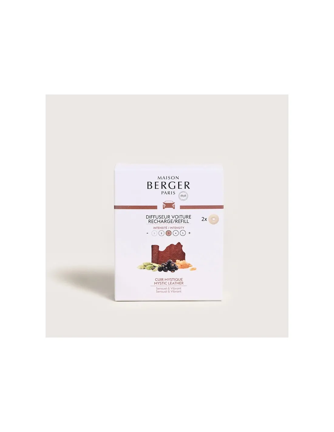 Recharge Diffuseur Voiture - Cuir Mystique â Image 2