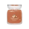 Yankee Candle Roulé Cannelle Et Citrouille - Moyenne Jarre 2 Mèches