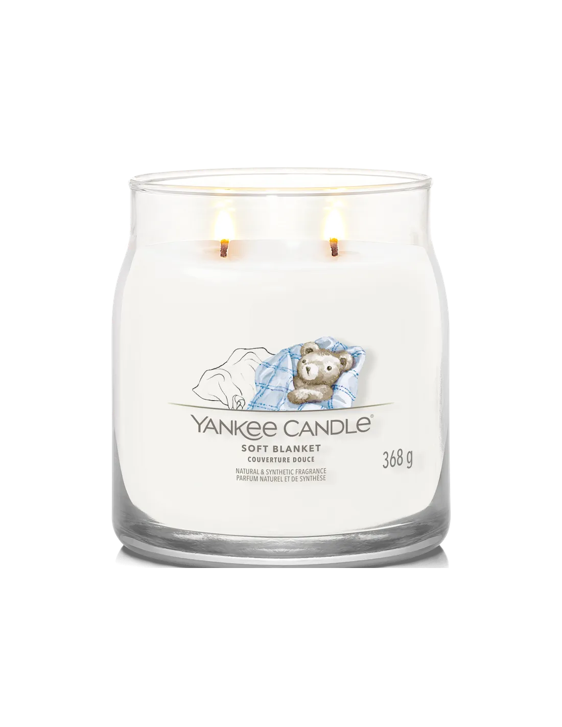 Yankee Candle Soft Blanket - Moyenne Bougie – Image 3