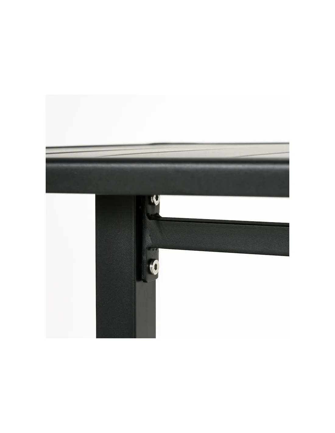 House Doctor Table D'extérieur Métal Noir 200x90 – Image 6