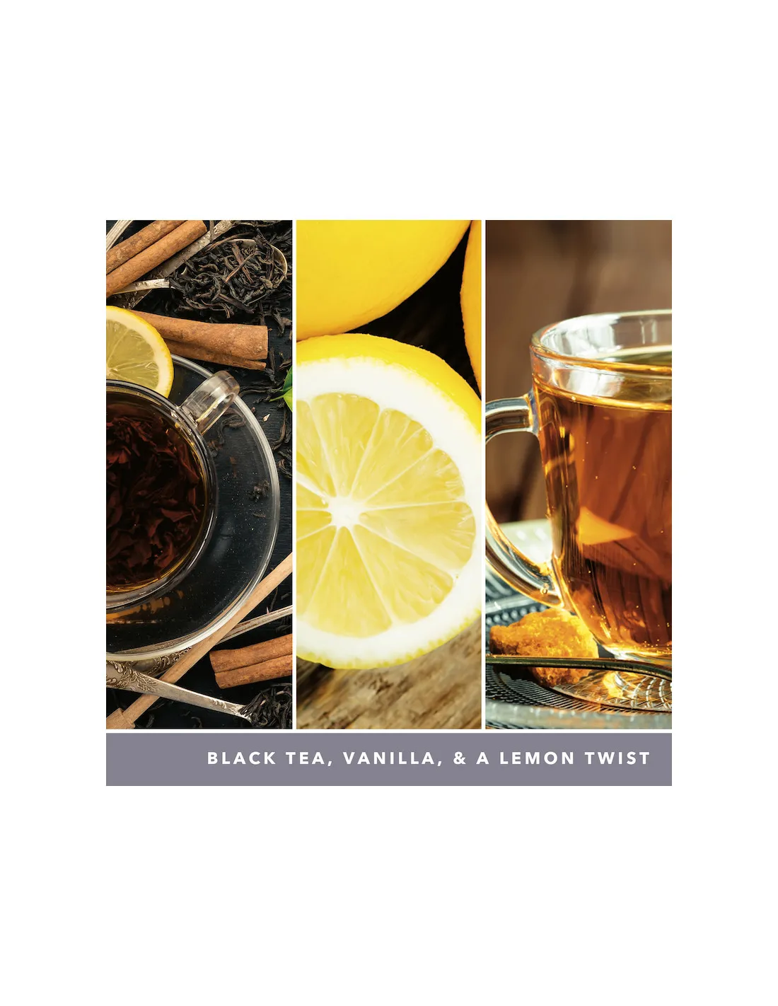 Yankee Candle Thé Noir Et Citron - Grande Colonne 2 Mèches – Image 4