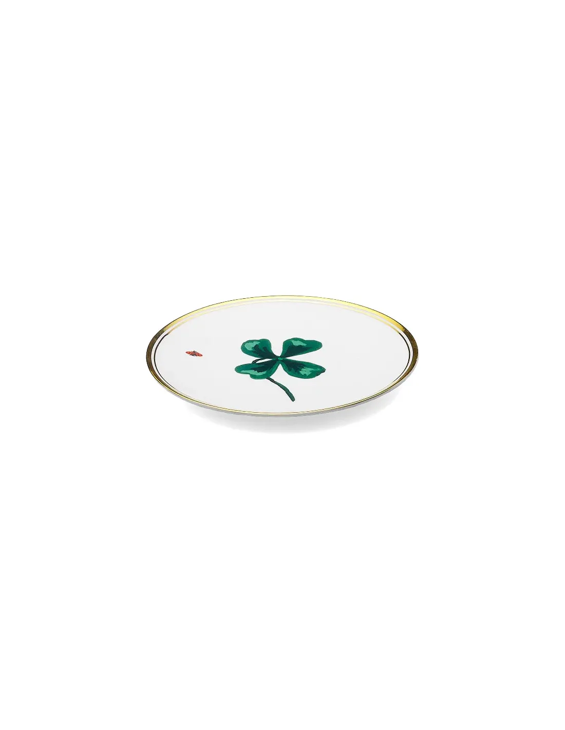 Trèfles - Assiette Déco Bitossi 17 Cm – Image 3