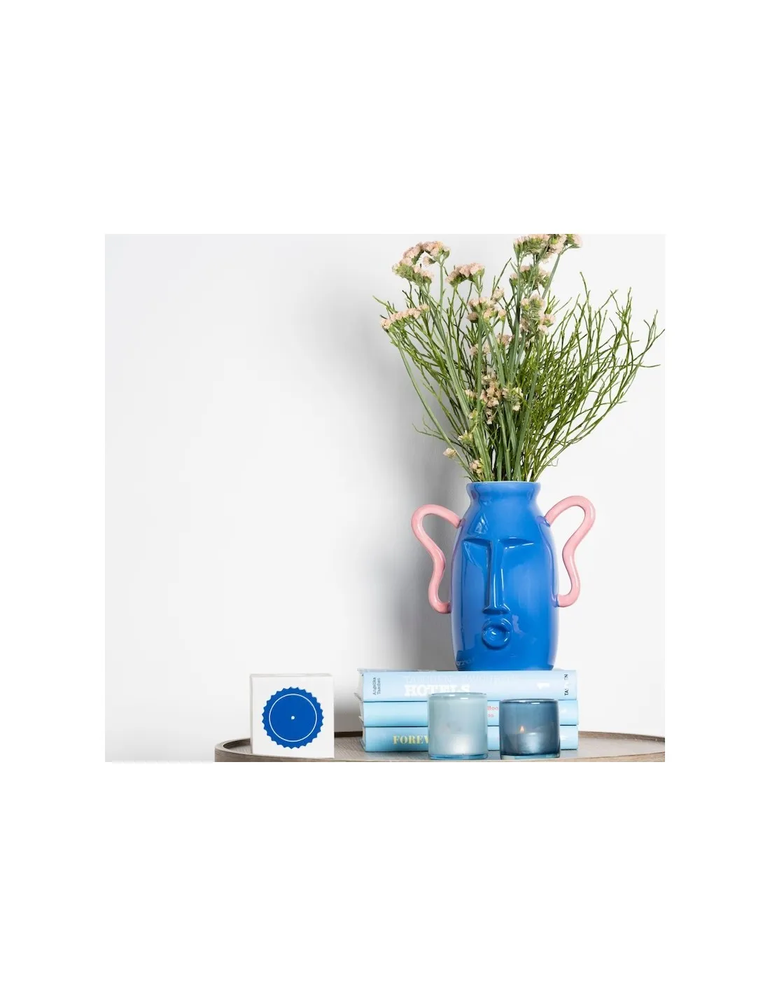 Vase Federico Bleu Foncé - Amor Del Color – Image 3