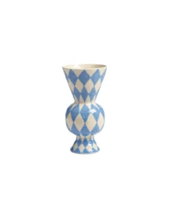 & Klevering Vase Klevering Rhombic - Bleu
