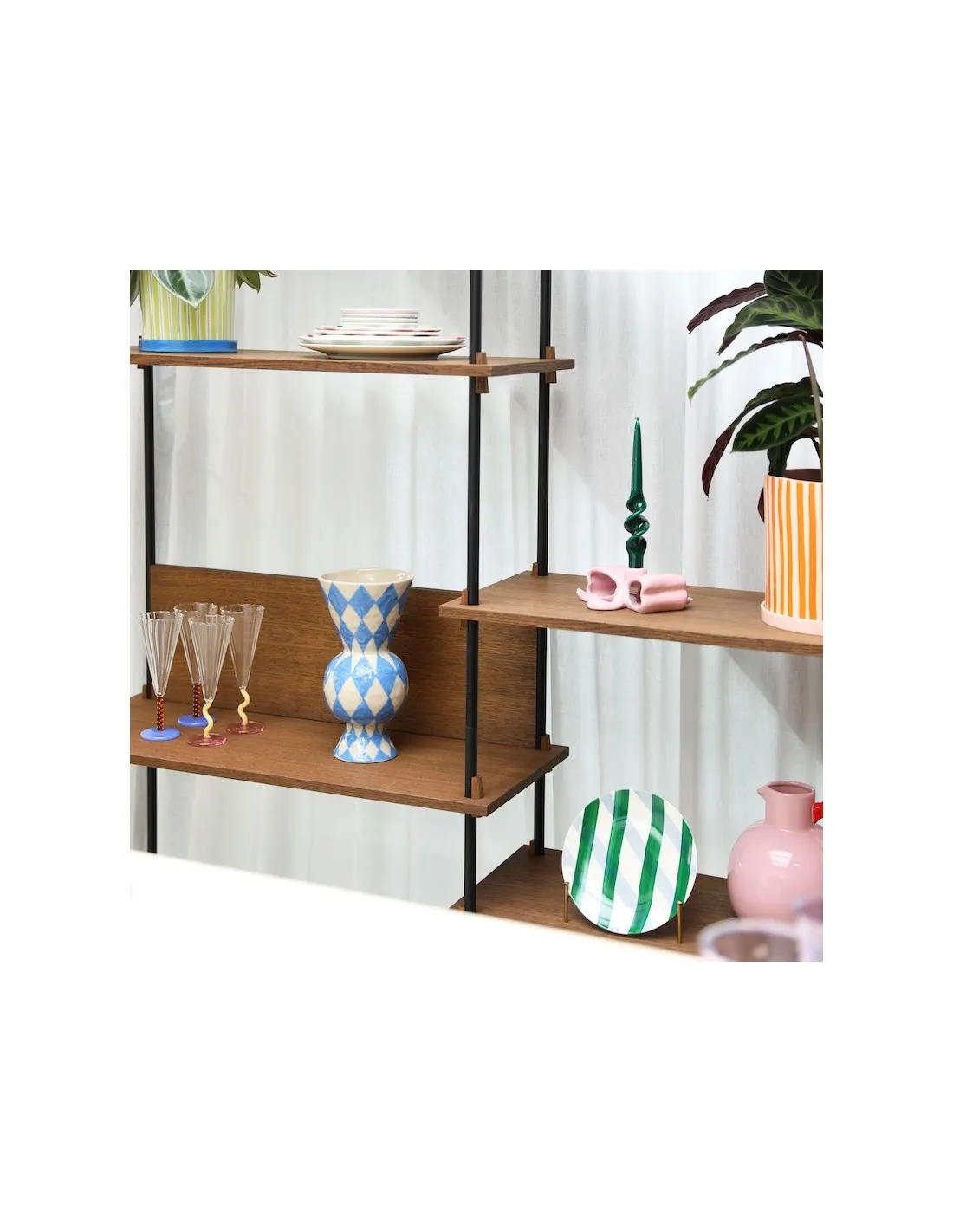 & Klevering Vase Klevering Rhombic - Damier Noir – Image 3