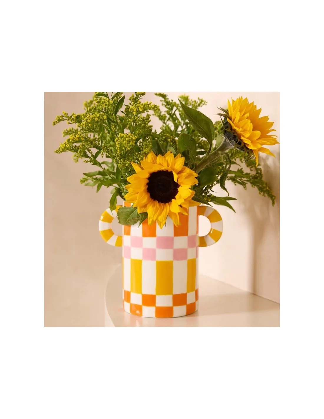 Vase Ricardo - Squares & Stripes â Image 2