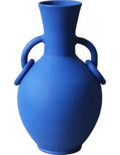 Vase Terre Cuite Cirta - Bleu