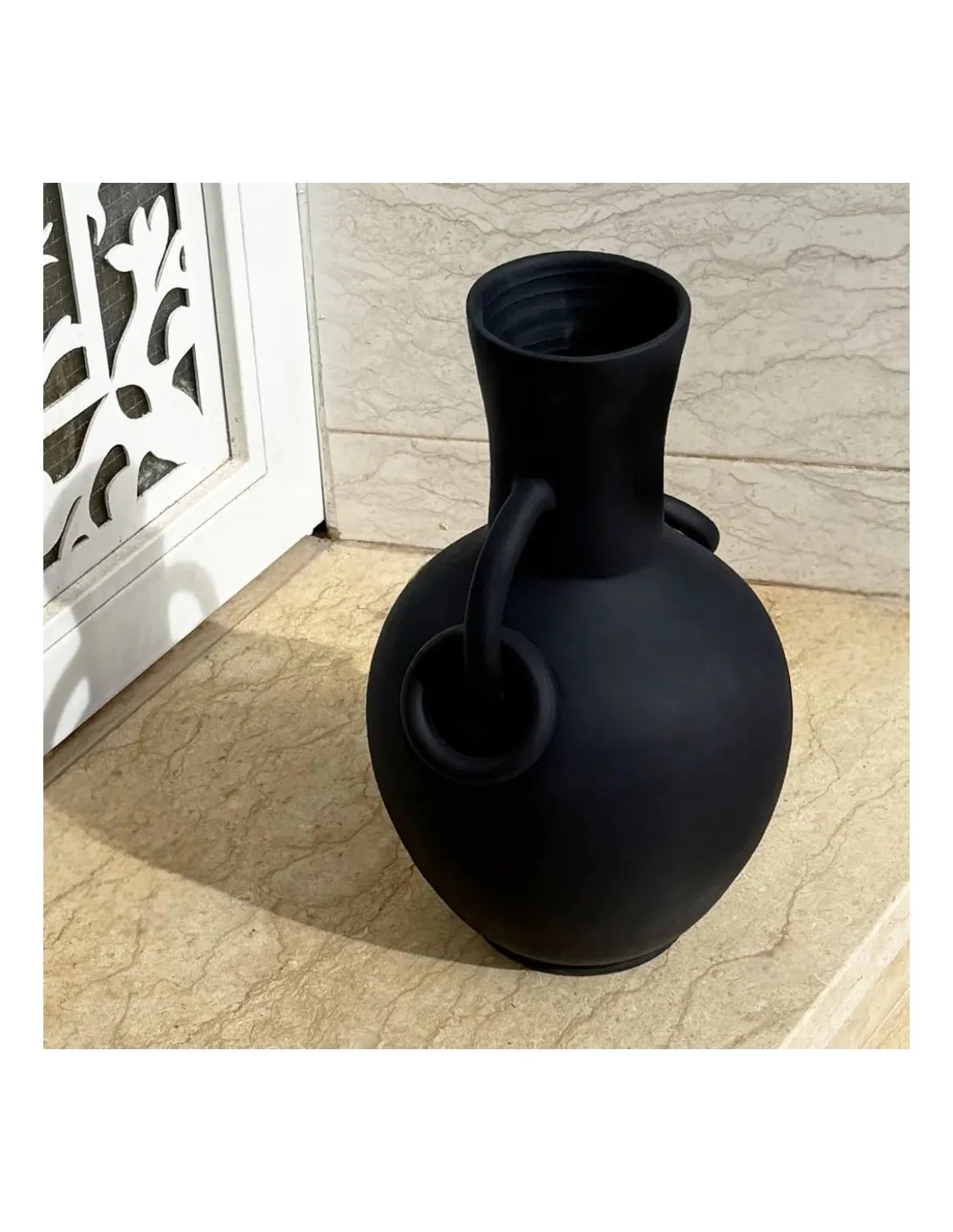 Vase Terre Cuite Cirta - Noir – Image 4