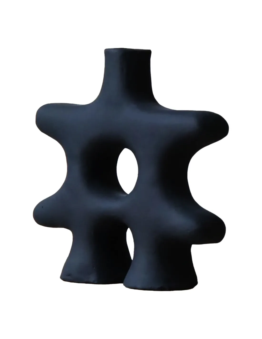 Vase Terre Cuite Nova - Noir