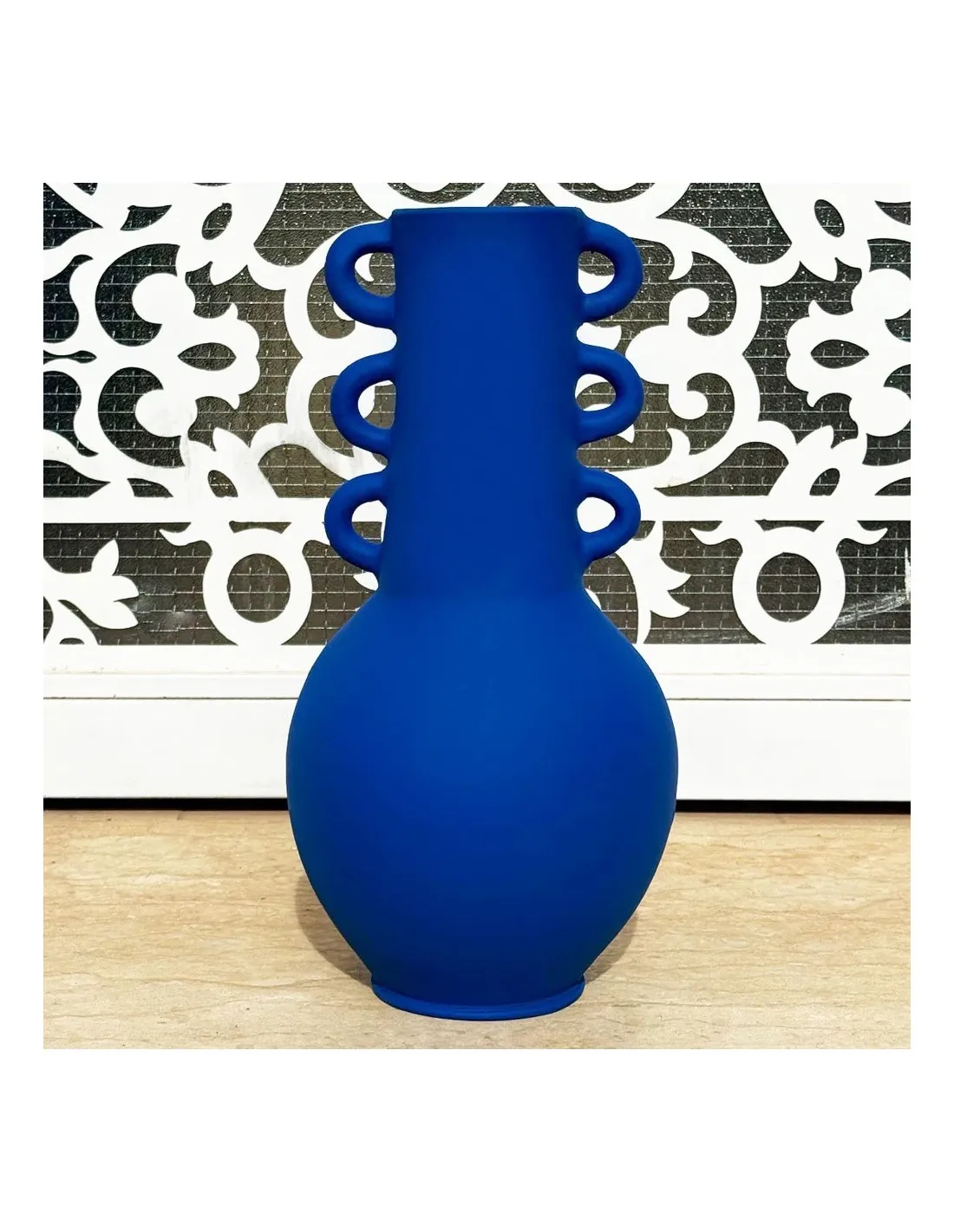 Vase Terre Cuite Triana - Bleu – Image 2
