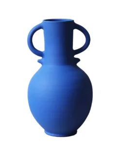 Vase Terre Cuite Zilil - Bleu